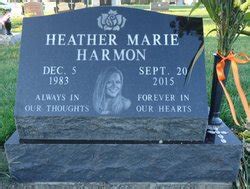 heather harmon obituary|Unexpected Funeral Costs for Heather Harmon